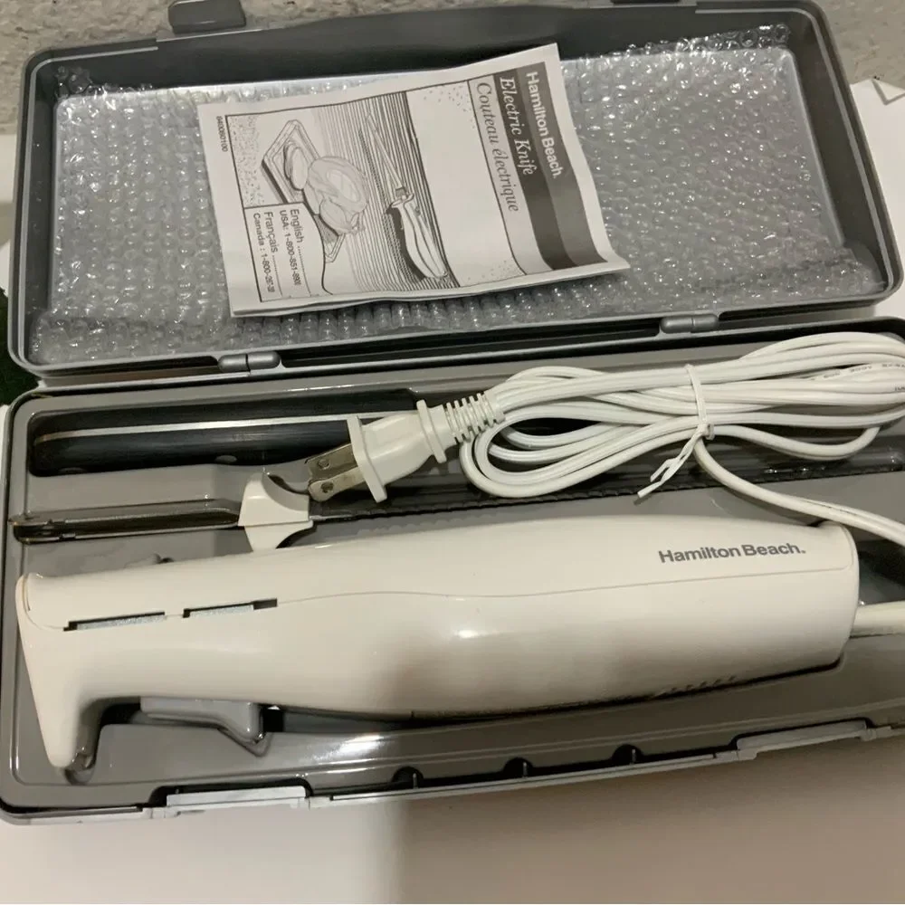NWOT Hamilton Beach Carve ‘n Set Electric Knife